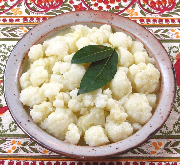 Dish of Cauliflower Salad