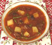 Bowl of Goulash Soup