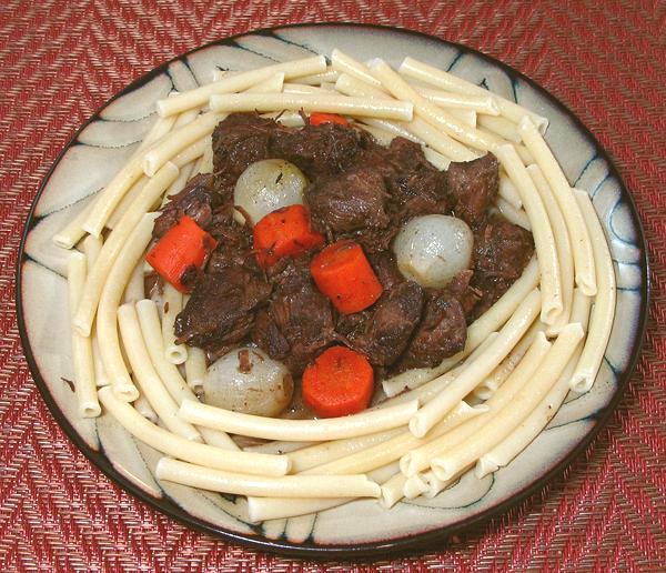 Dish of Boeuf à la Gordienne