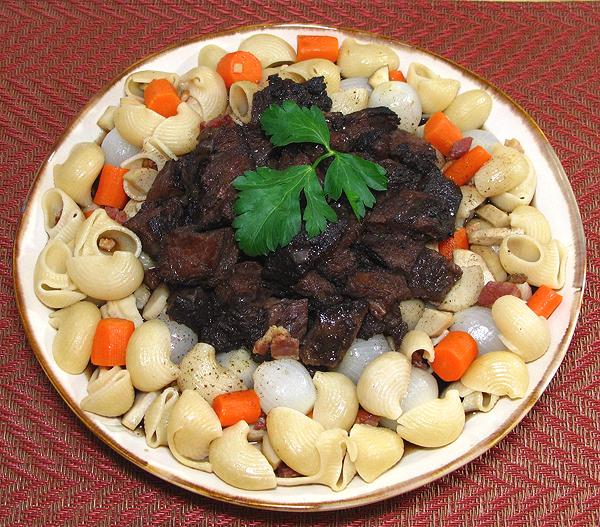 Dish of Beef Cheeks, Braised