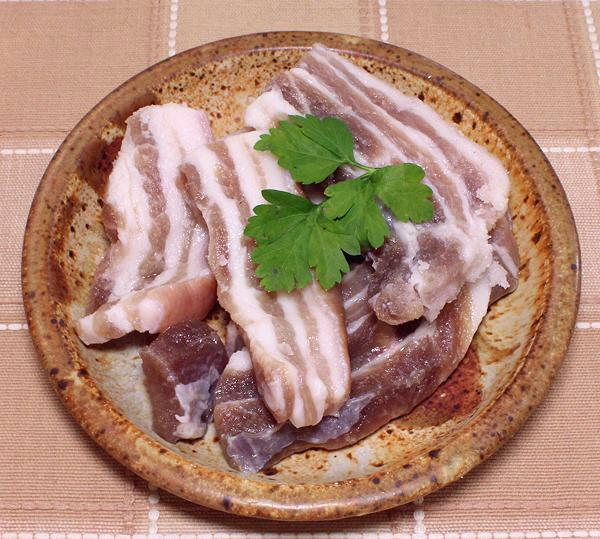 Dish of Salt Pork