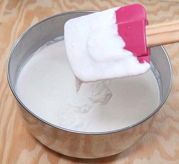 Bowl of freshly mixed Rice/Urad batter