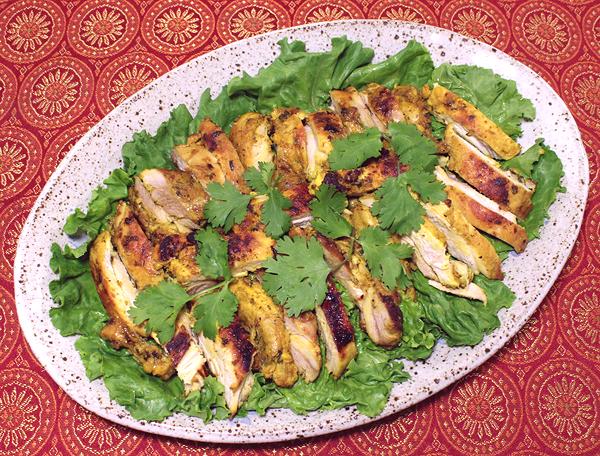 Dish of Chicken with Ginger & Garlic