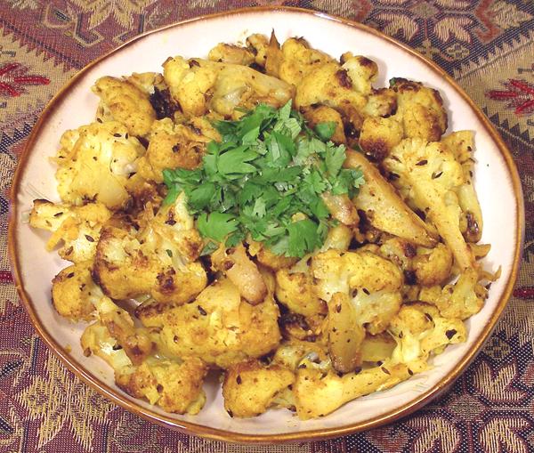 Dish of Cauliflower Sauté