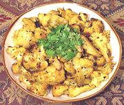 Dish of Cauliflower Sauté