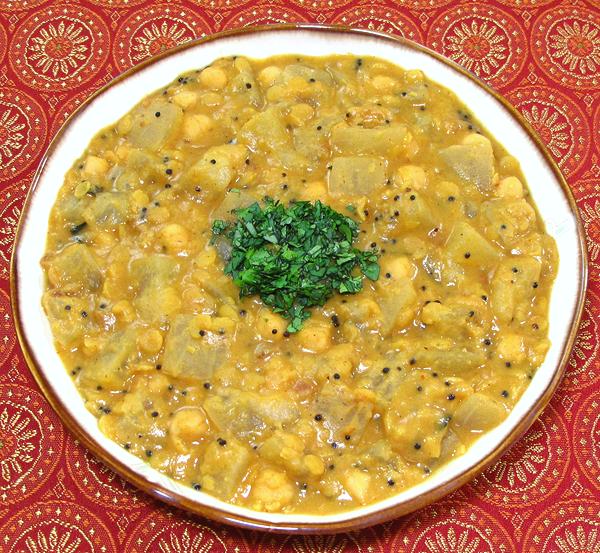 Dish of Ash Gourd Kootu