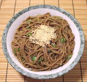 Bowl of Soba Noodle Salad