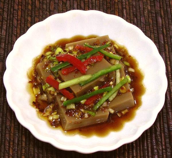 Small Dish of Acorn Jelly Banchan