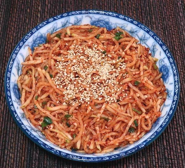 Dish of Crisp, Spicy Radish Salad