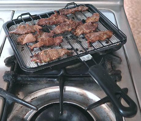 Roasting BBQ Beef Bulgogi