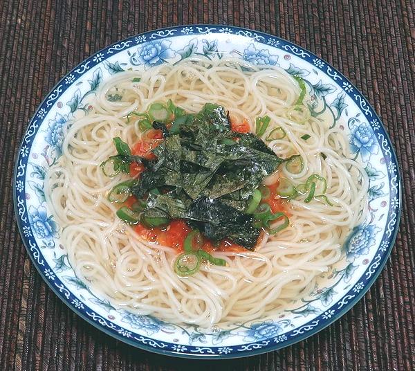 Bowl of Noodle Soup wigh Kimchi