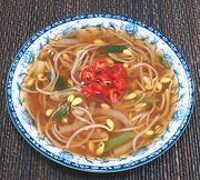 Bowl of Soybean Sprout Soup