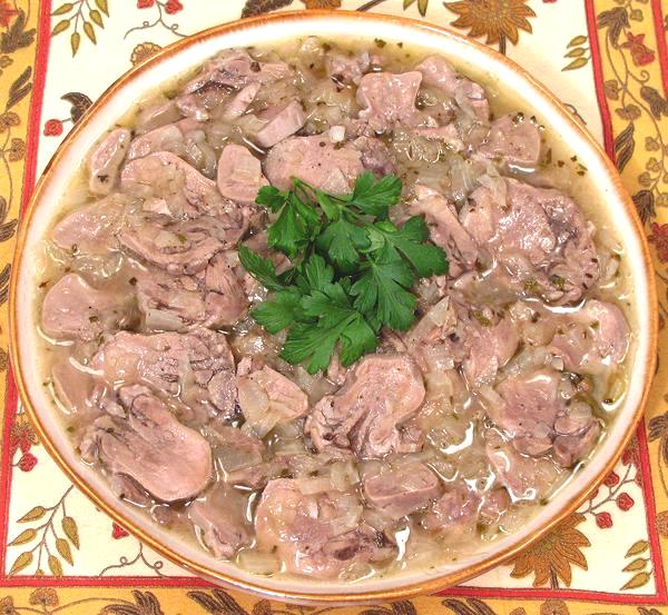 Bowl of Lamb Tongue Salad