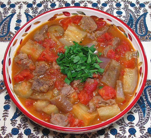 Lamb & Eggplant Stew