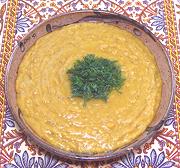 Bowl of Syrian Red Lentil Soup