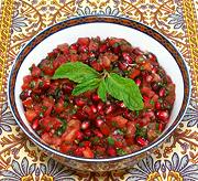 Bowl of Tomato & Pomegranate Relish