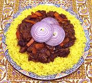 Bowl of Uzbek Lamb Plov