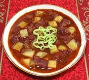 Bowl of Beef Goulash