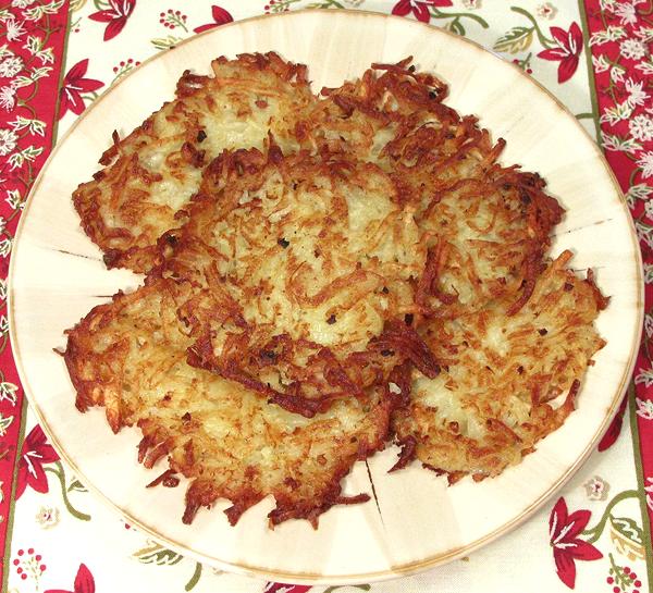 Dish of Potato Pancakes