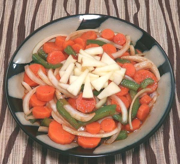 Dish of Copper Penny Salad