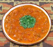 Bowl of Kenyan Chicken with Coconut