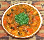 Bowl of Tanzania Chicken Vegetable Stew