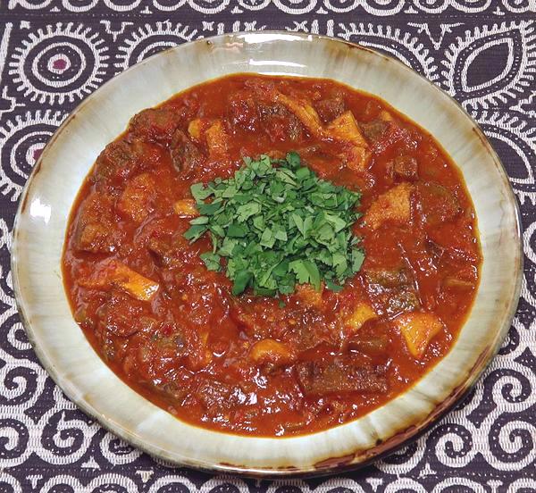 Dish of Ata DinDin Stew