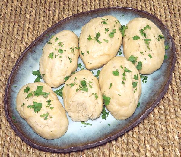 Plate of Duff Dumplings