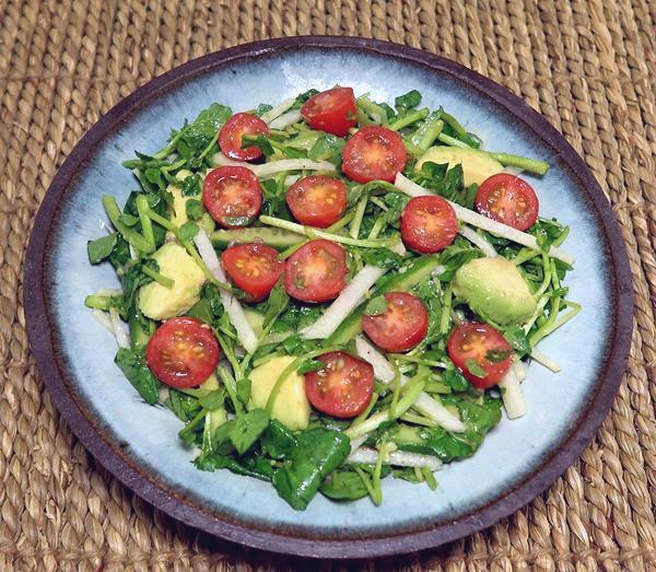 Bowl of Wattercress Salad