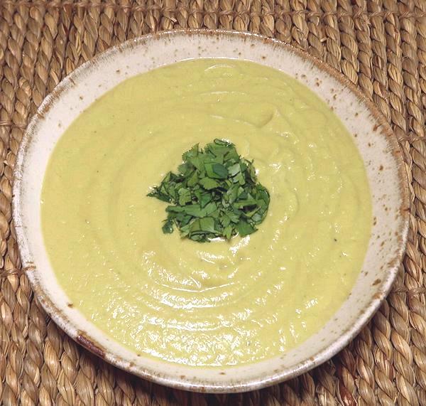 Bowl of Avocado Soup