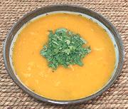 Bowl of Pumpkin & Apple Soup