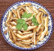 Dish of Pig Ear Snacks