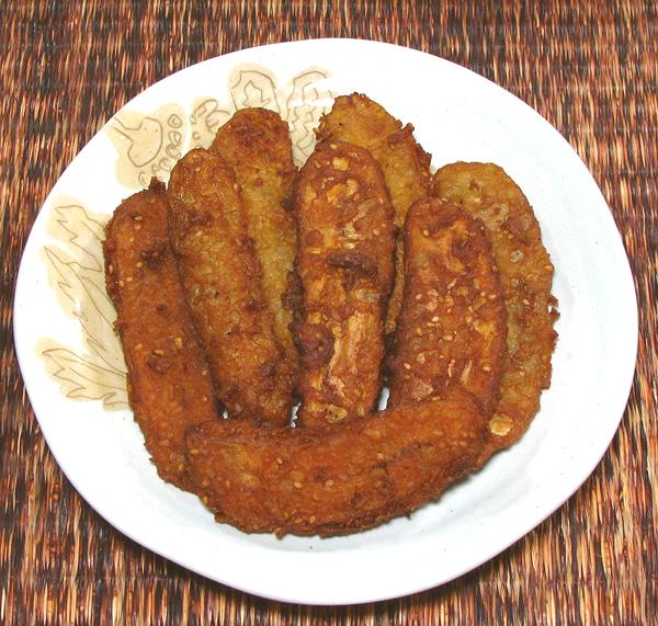 Dish of Fried Bananas