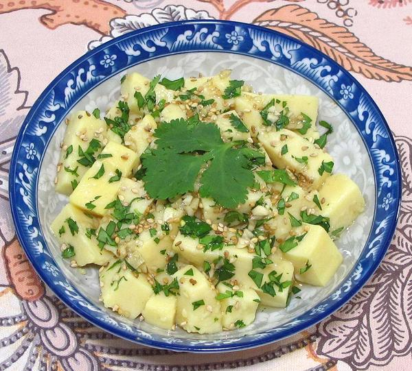 Dish of Shan Tofu Salad