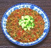 Small Bowl of Tomato, Pork & Chili Dip