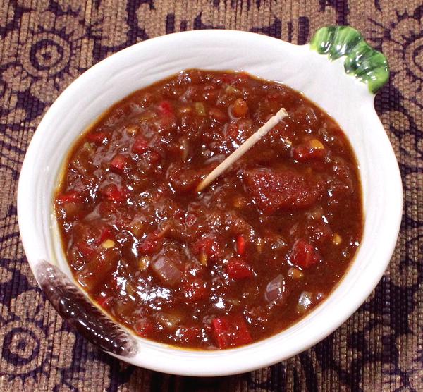 Small Bowl of Tomato Sambal