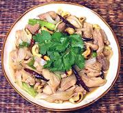 Dish of Thai Cashew Chicken