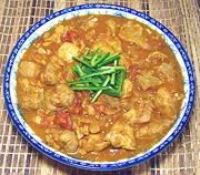 Bowl of Tangy Chicken Stew