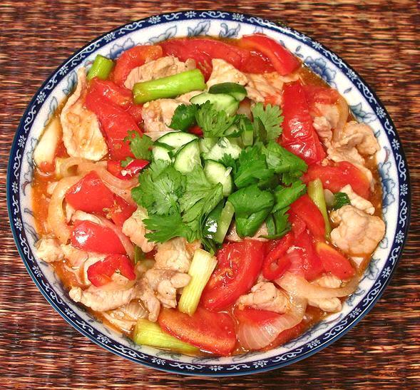 Dish of Sweet & Sour Pork