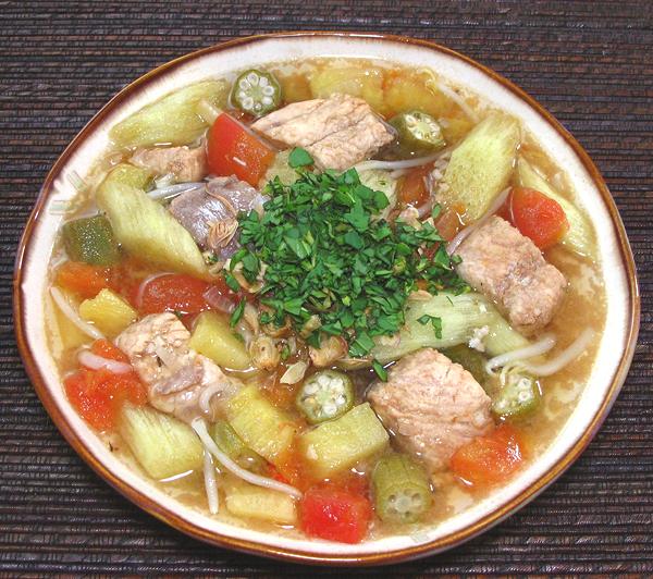 Bowl of Sweet Sour Fish Soup