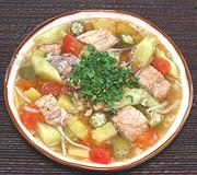 Bowl of Sweet Sour Fish Soup