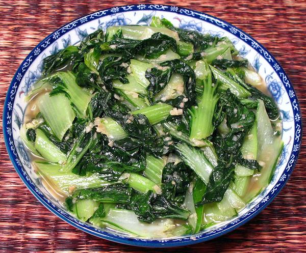 Dish of Braised Choy