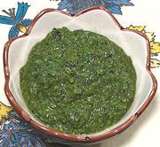 Small Bowl of Cilantro Sauce