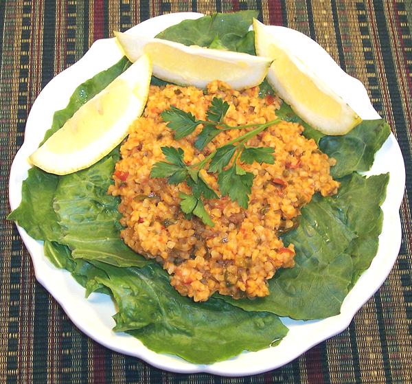 Dish of Turkish Bulgur