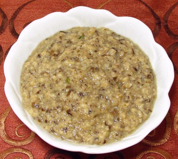 Small Bowl of Mushroom Sauce