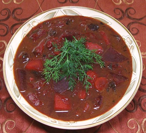 Bowl of Lenten Borshch