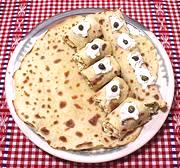 Lefse, whole, rolled and cut