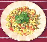 Dish of Nopales & Eggs