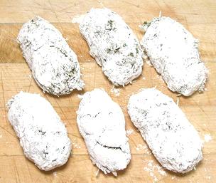 Floured Huauzontle Patties