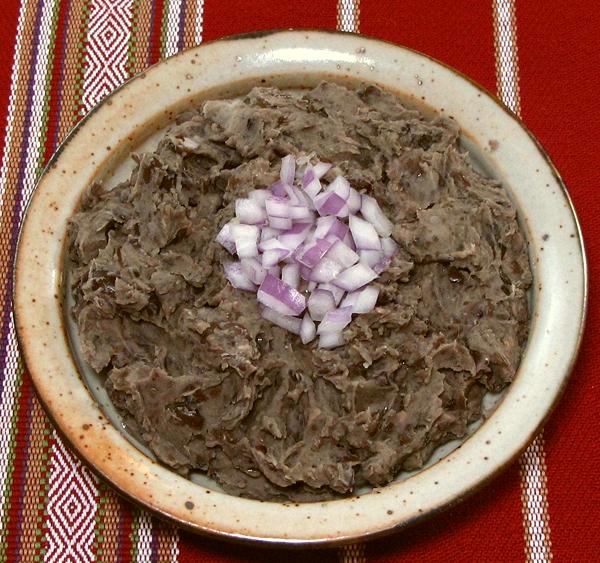 Dish of Black Beans